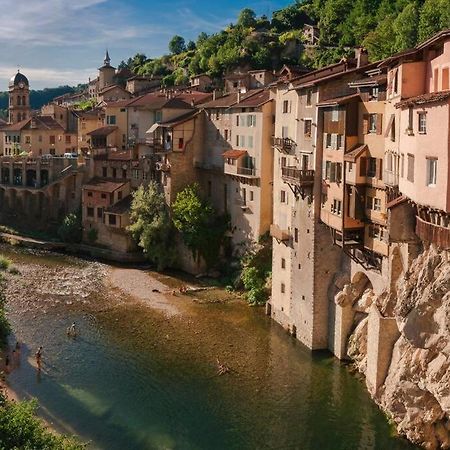 Maison Suspendue Avec Jacuzzi Privatif Pont-en-Royans Exteriör bild